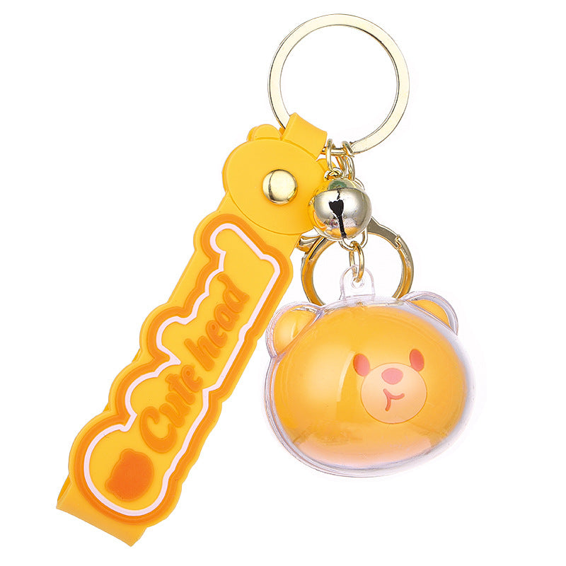 Wholesale Acrylic Frog Bear Keychain